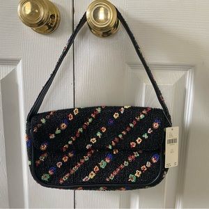 NWT Anthropologie Fiona Beaded Bag
